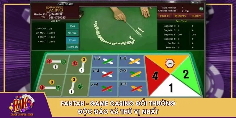 Fanta game casino đổi thưởng độc đáo và thú vị nhất